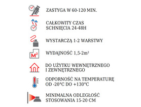 HQS lakier farba tworząca efekt kamienia 400ml spray różne kolory