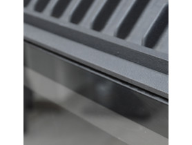 Wkład kominkowy UNIFLAM 700 PLUS z szybrem, doprowadzenie powietrza