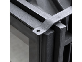 Wkład kominkowy UNIFLAM 700 PLUS z szybrem, doprowadzenie powietrza