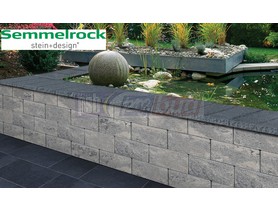 Semmelrock System ogrodzeniowy Sonnblick kolor granitowy melanż