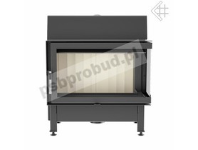 Wkład kominkowy ZIBI 12 prawy BS (szyby łączone bez szprosa)