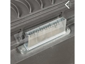 Wkład kominkowy OLIWIA 18 + dolot + glass