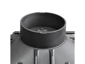 Wkład kominkowy UNIFLAM 600 PLUS z szybrem, doprowadzenie powietrza